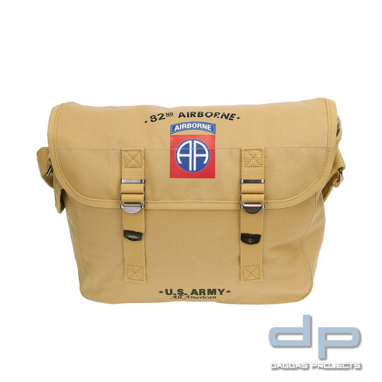 Umhängetasche Segeltuch 82nd Airborne