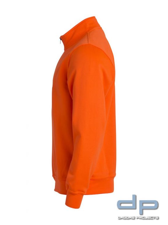 Behörden Halb Zipper mit Wunschaufdruck in verschiedenen Farben