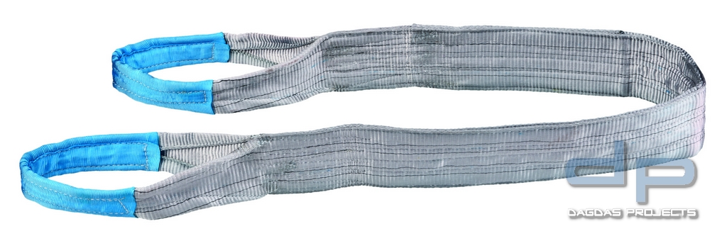 120 mm Hebeband EN 1492-1 120 mm X 4 m grau