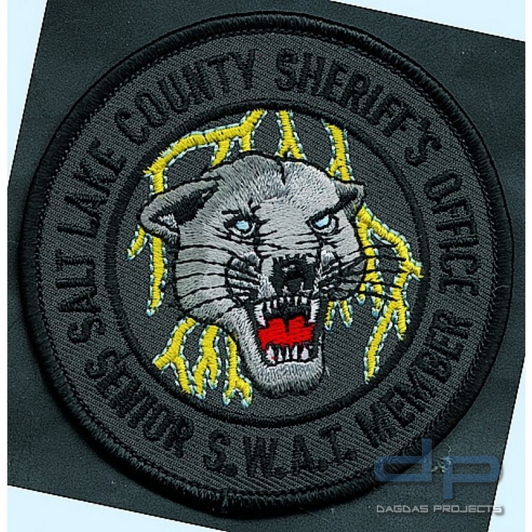 Stoffaufnäher - Salt Lake County Sheriff's Office - Senior S.W.A.T. Member