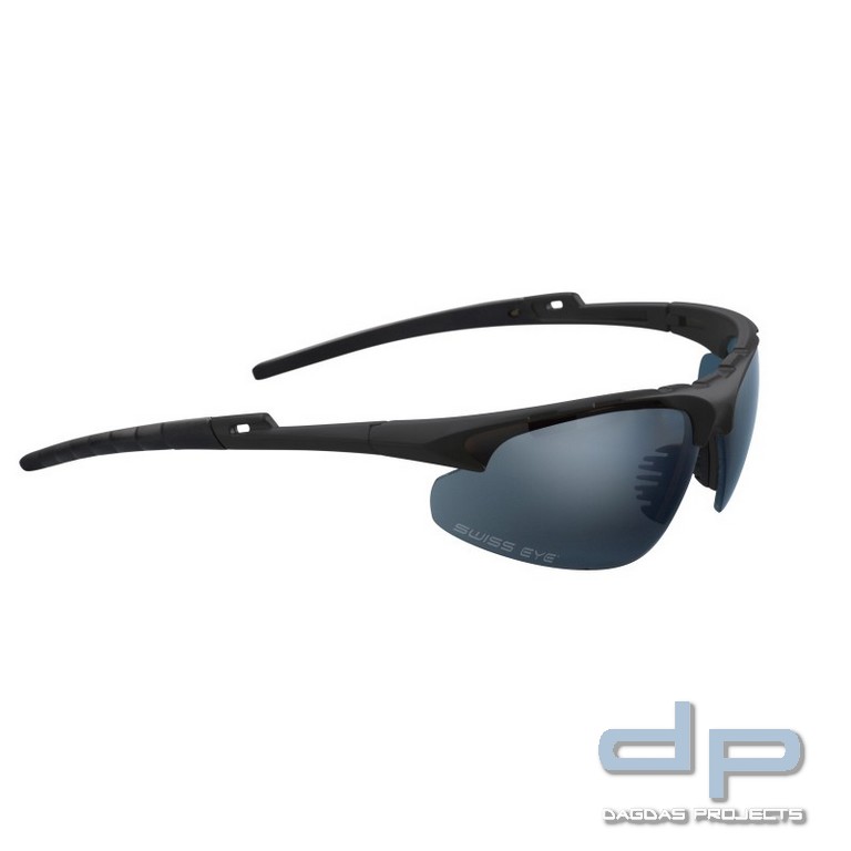 SWISS EYE® Takt. Schutz-/Schiessbrille Apache in verschiedenen Farben inkl. Wechselscheiben und Etui