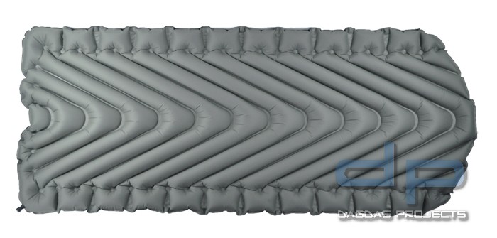 Klymit Isomatte Static V Luxe Schwarz-Grau