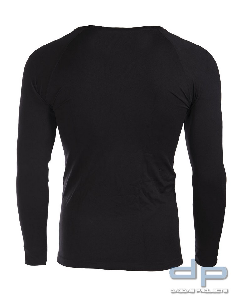 LANGARMSHIRT MIL-TEC® SPORTS SCHW. VPE 5