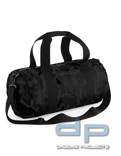 Camo Barrel Bag in verschiedenen Farben