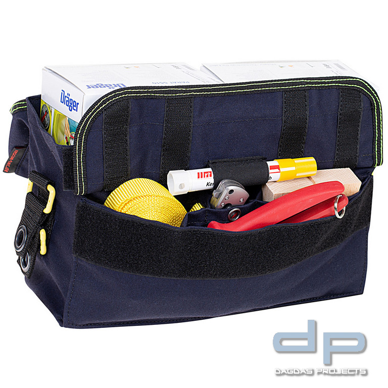 rescue-tec Holster für 2 Brandfluchthauben XL, Material rtx® 950, Befestigung am Trageriemen