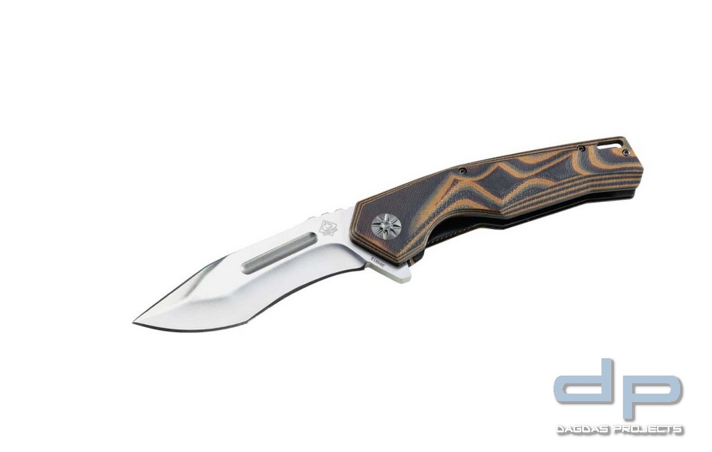 Einhandmesser mit einer ungewöhnlichen und kräftigen Klinge