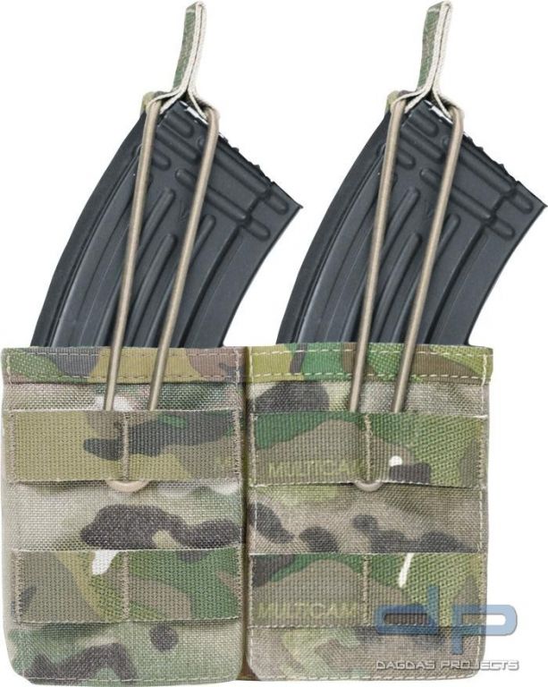 Warrior Elite Ops Double AK Open Mag Pouch Multicam