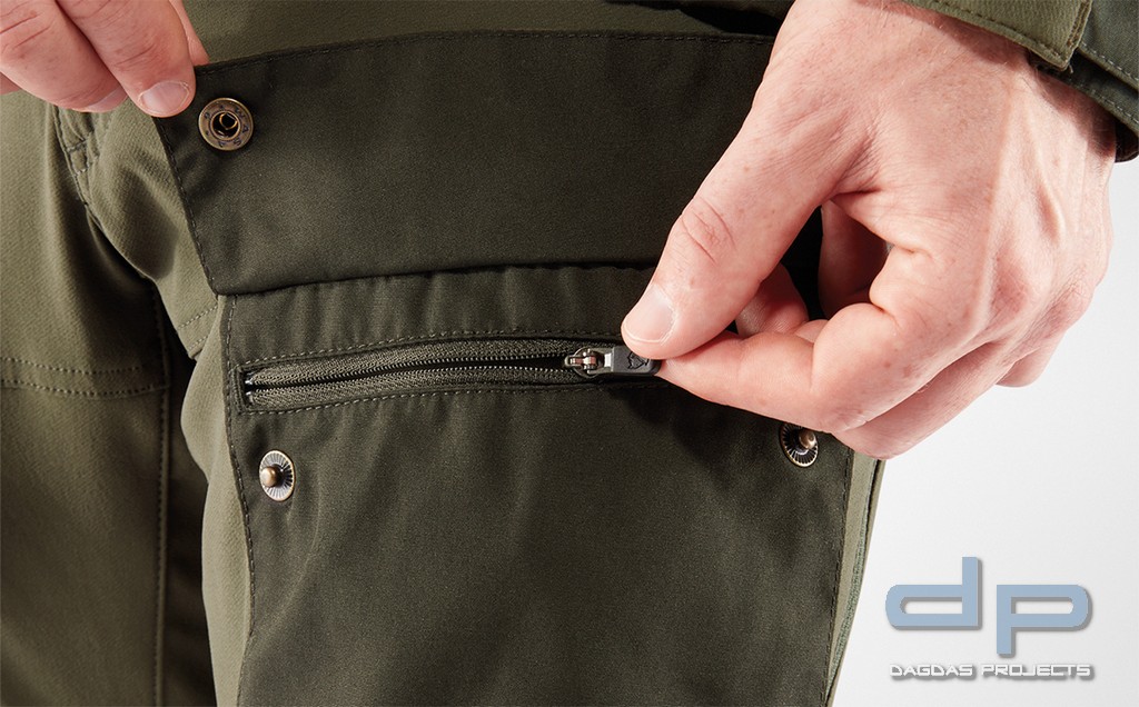 FJÄLLRÄVEN KEB TROUSERS LONG CAMO GREEN