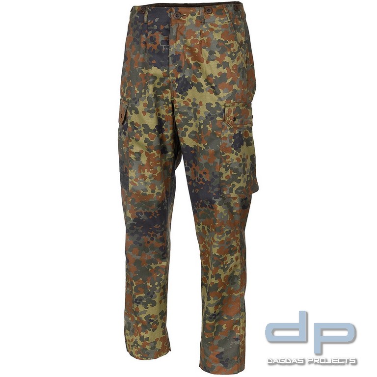 BW Feldhose, flecktarn, 5 Farben