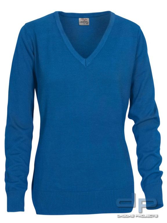 Forehand Strick V-neck Damen in verschiedenen Farben
