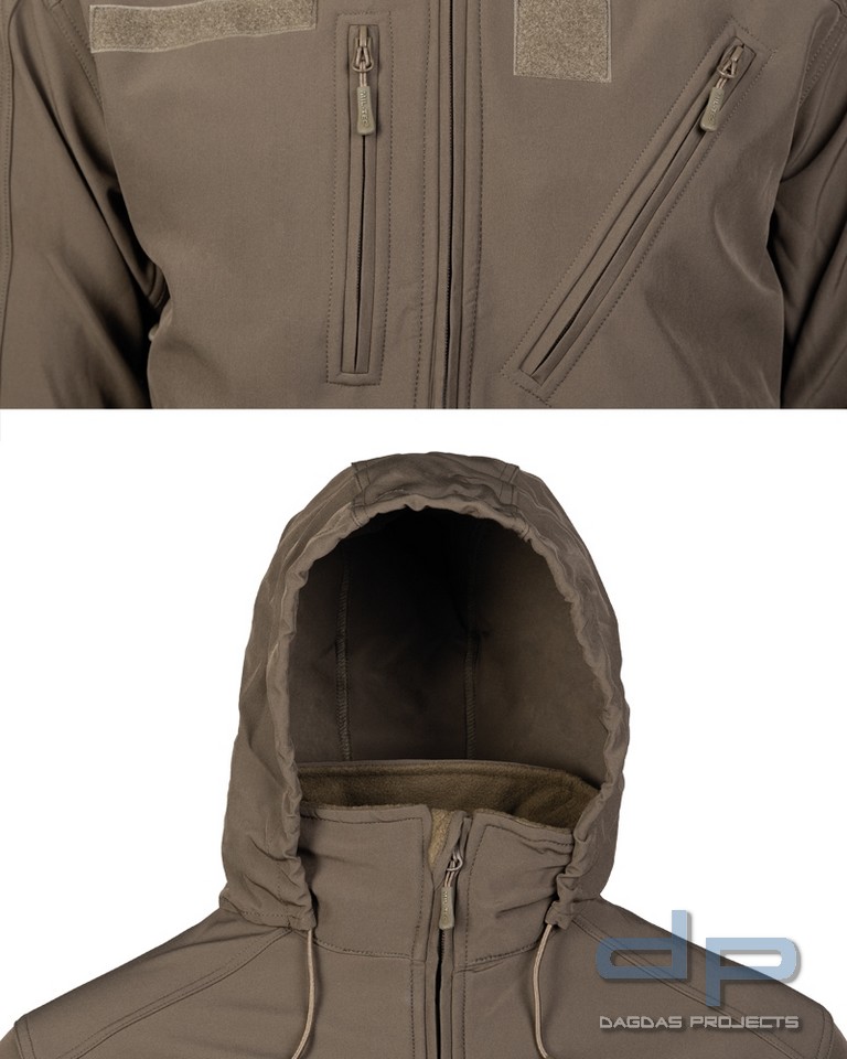 SOFTSHELL JACKE SCU 14 RANGER GREEN