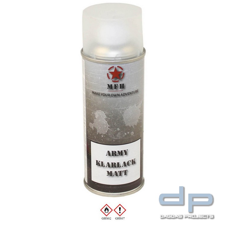 Farbspray, "Army" KLARLACK, matt, 400 ml