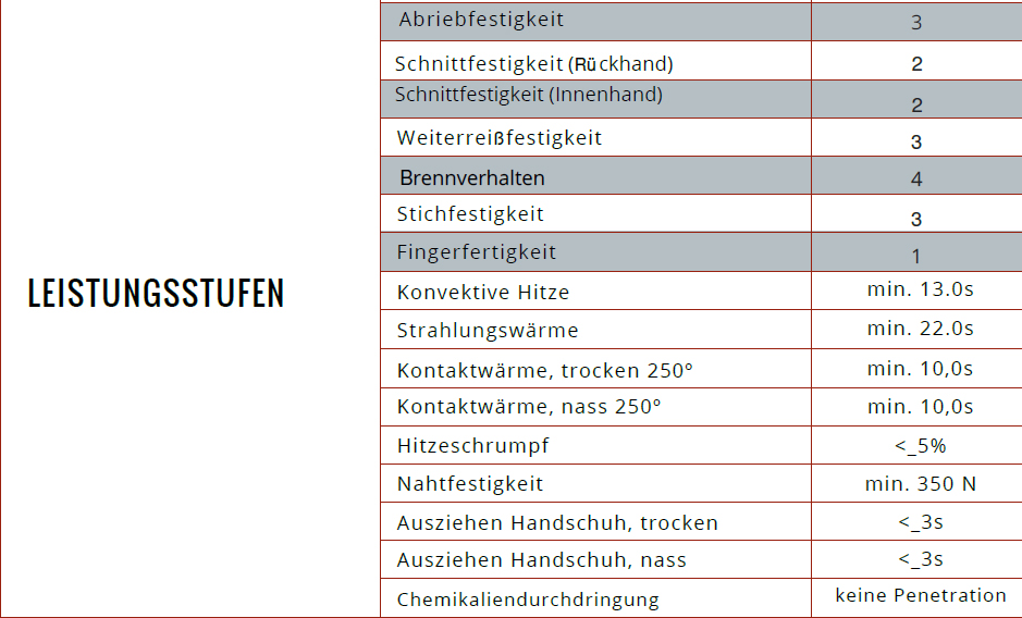 BASIC GRIP 3.0 long Handschuh gemäß EN 659:2003