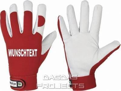 Rettungsdiensthandschuhe Dagdas Projects mit Wunschtext