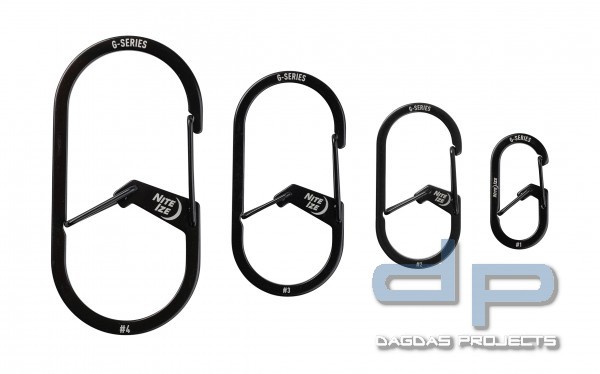 NITE IZE G-SERIES S-BINER KARABINER EDELSTAHL IN VERSCHIEDENEN FARBEN