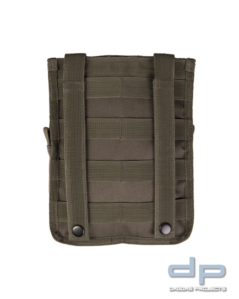 LASER CUT BELT POUCH LG OLIV VPE 5