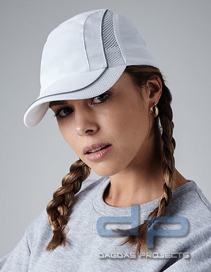 Coolmax® Flow Mesh Cap in Schwarz oder Weiß