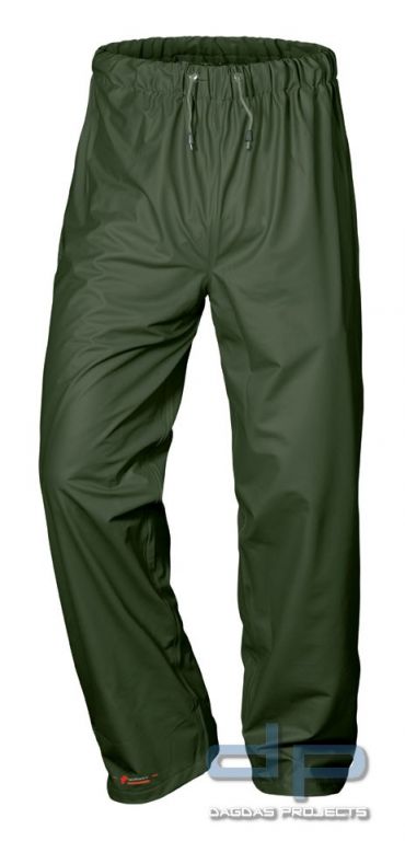 PU-Regen-Bundhose in Oliv