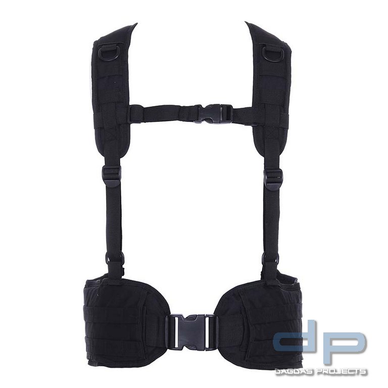 Tactical belt with harnas in verschiedenen Farben