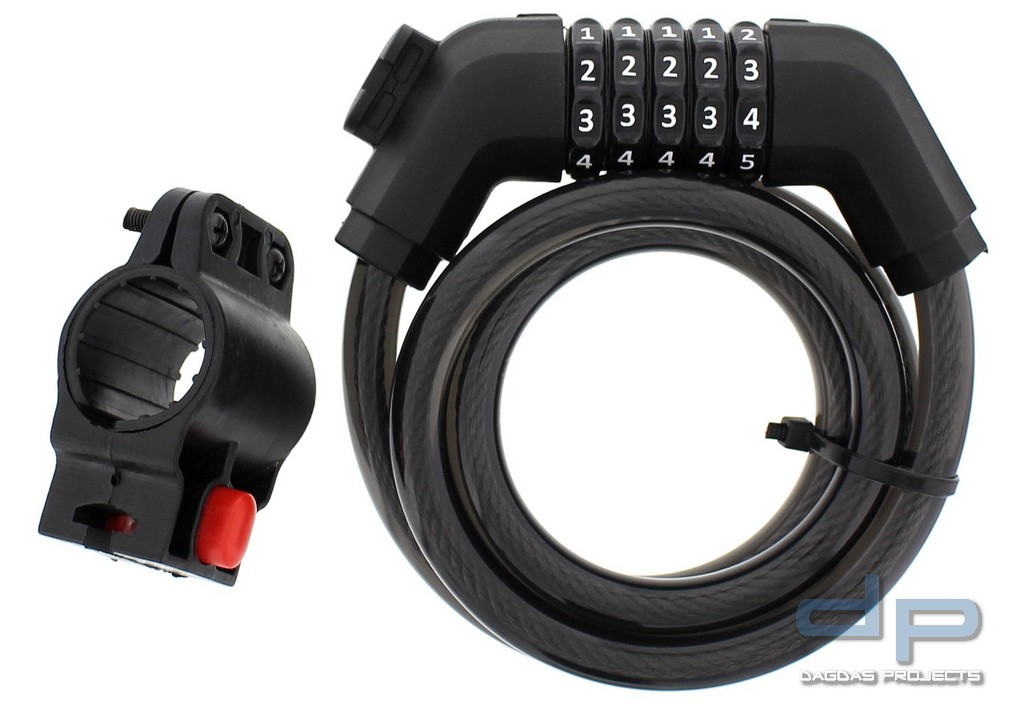 Universal Spiralkabelschloss