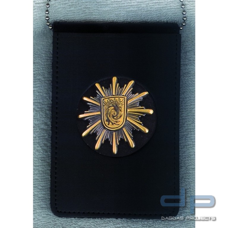 Leder-Umhänge-Ausweistasche