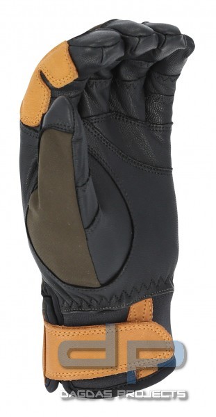 Hestra Ergo Grip Active Wool Terry (Leder GoreTex Handschuhe) in Dark Olive/Black