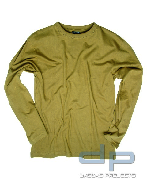 T-SHIRT LANGARM COTTON COYOTE VPE 5