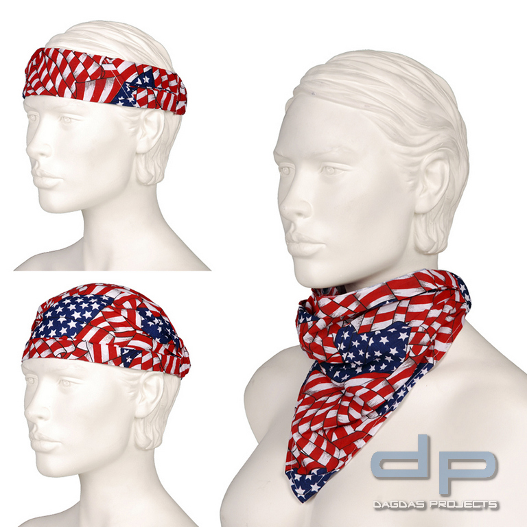 3 in 1 Bandana wavy American
