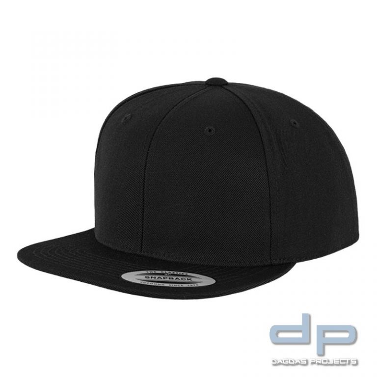 Classic Snapback Cap verschiedene Farben einfarbig