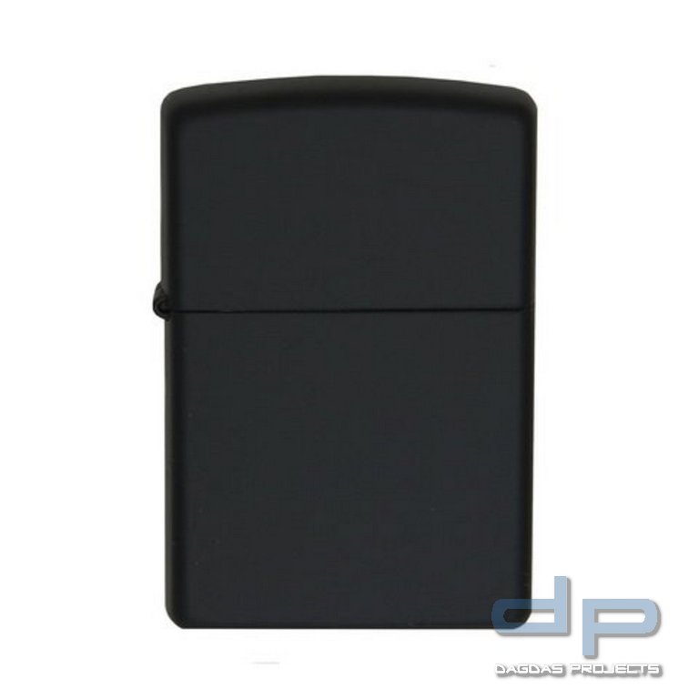 Zippo mattschwarz