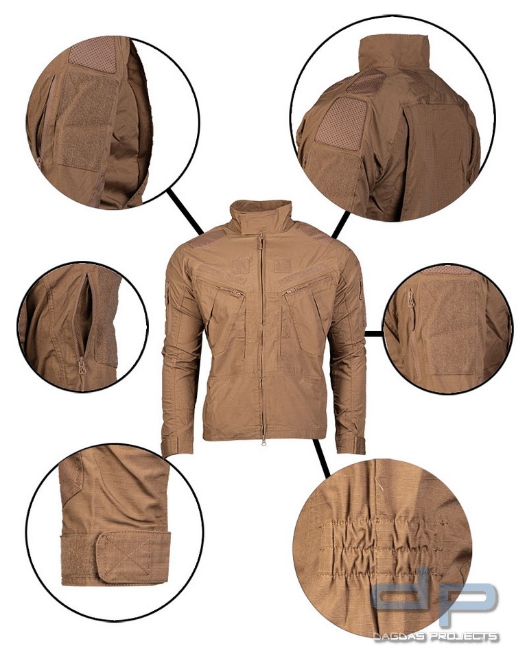 COMBAT JACKET CHIMERA DARK COYOTE
