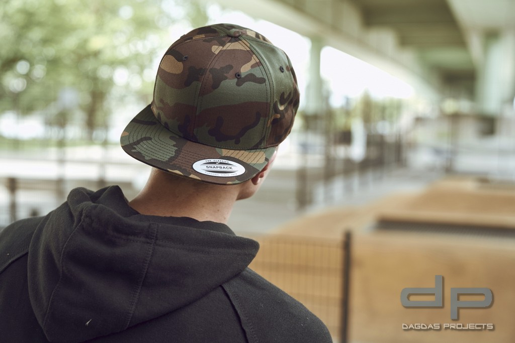 Camo Classic Snapback Cap