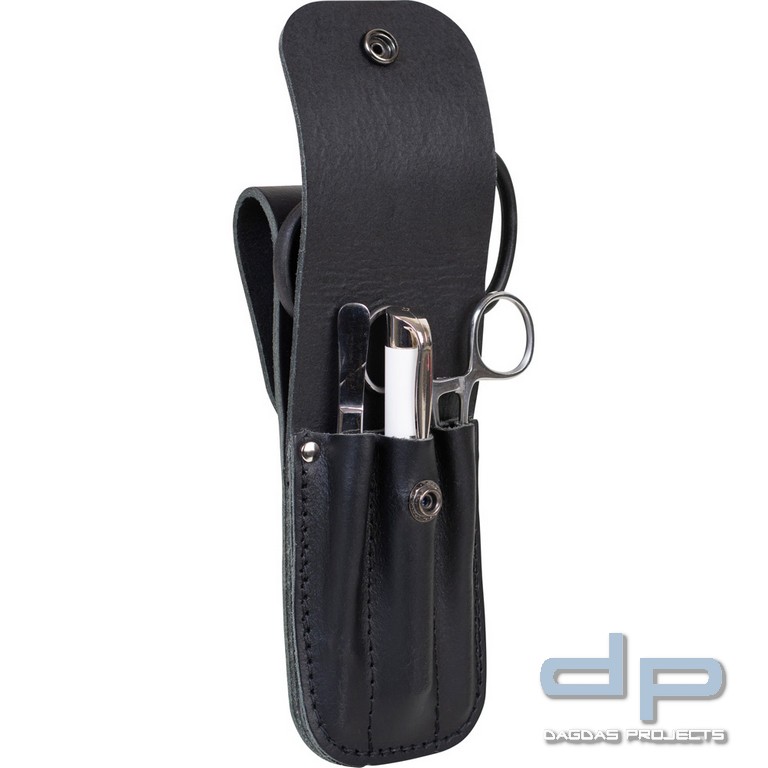 rescue-tec Lederholster Rettungsdienst, Gürtelholster für Schere, Lampe, Pinzette und mehr