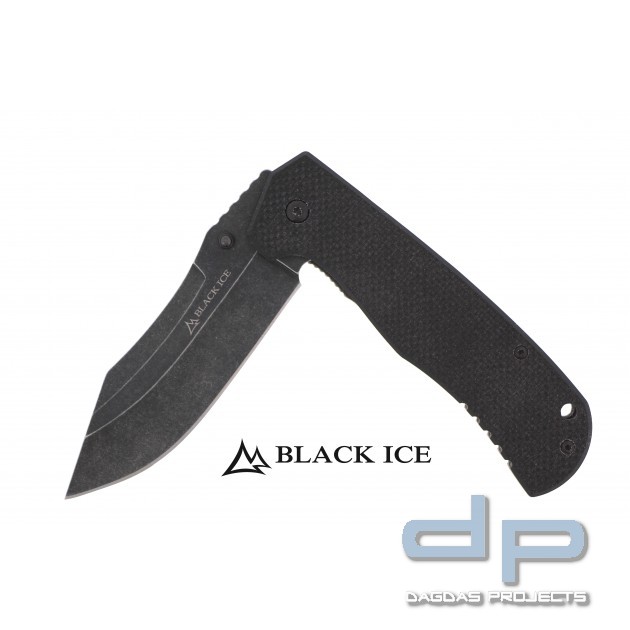 BLACK ICE Einhandmesser Njola II