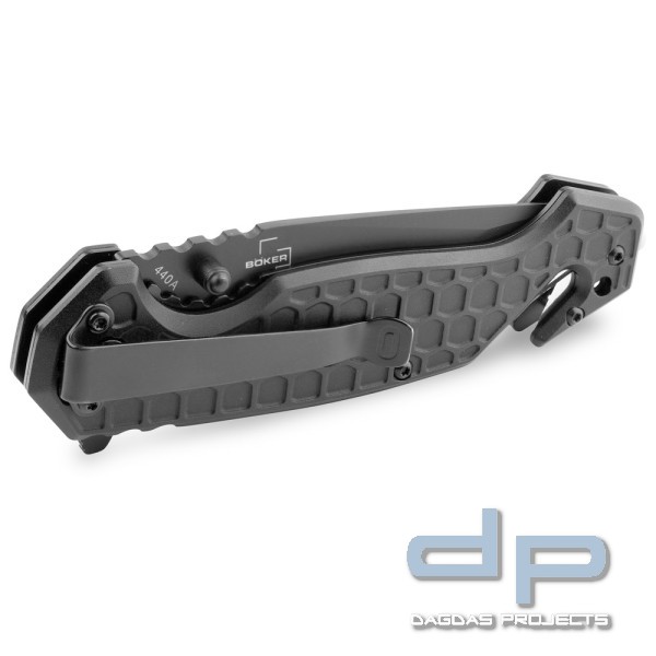 Dönges Rettungsmesser Basic, Tactical, Farbe Schwarz