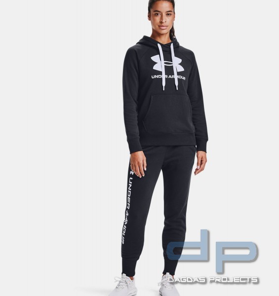 UNDER ARMOUR DAMEN RIVAL FLEECE LOGO HOODIE IN VERSCHIEDENEN FARBEN