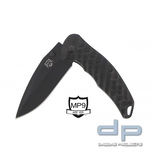 MP9 Einhandmesser Black Tiger
