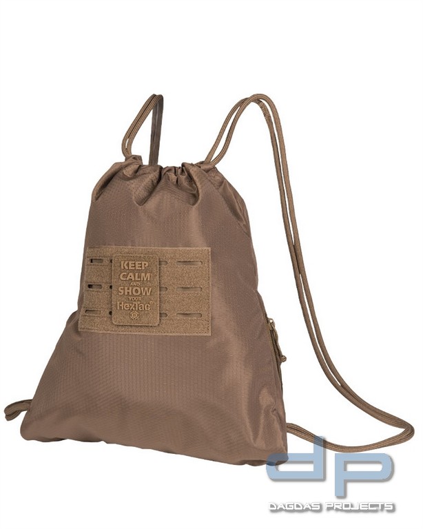 SPORTBEUTEL HEXTAC® DARK COYOTE VPE 5
