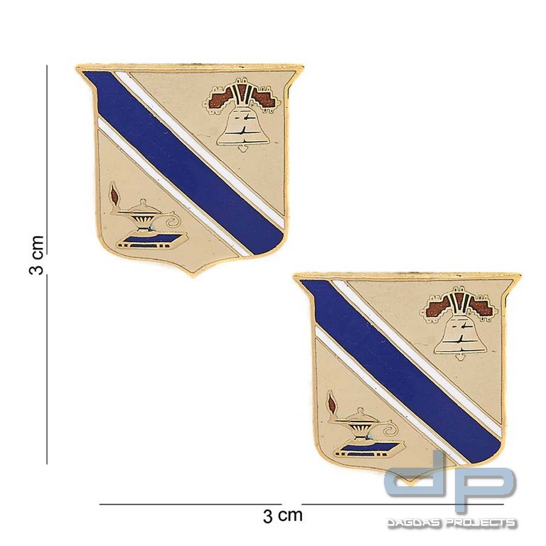 Emblem Metall 52nd Infantry