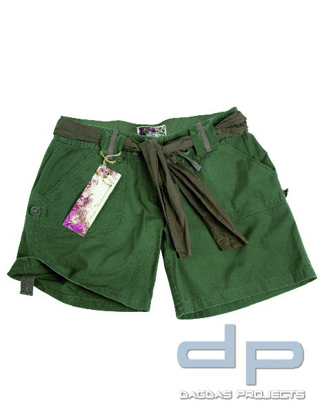 ARMY SHORTS WOMAN OLIV