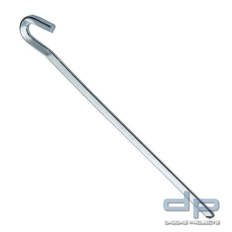 Beutel Stahl Zelt Nägelstifte 23-cm 50 pcs.