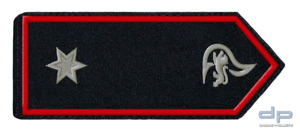SCHULTERKLAPPENPAAR FEUERWEHR, BADEN-WÜRTTEMBERG BRANDMEISTER / BRANDMEISTERIN
