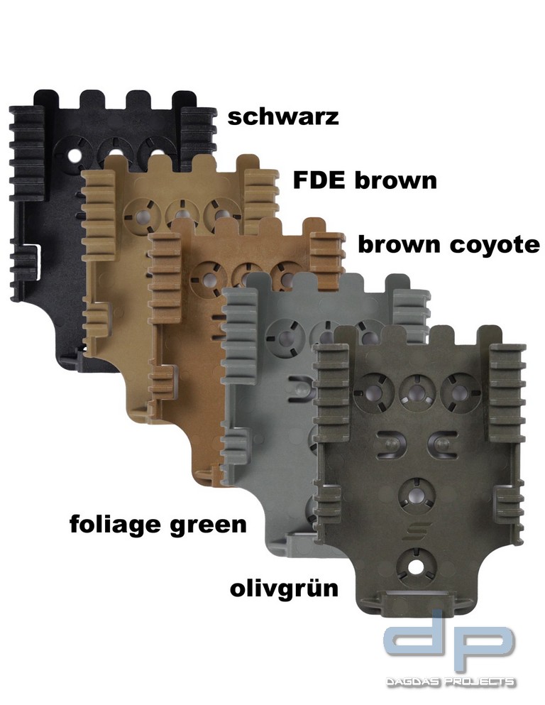 SAFARILAND® QLS2-Kit 1 (1 x Gabel QLS2-19, 1 x Aufnahmeplatte QLS2-22)