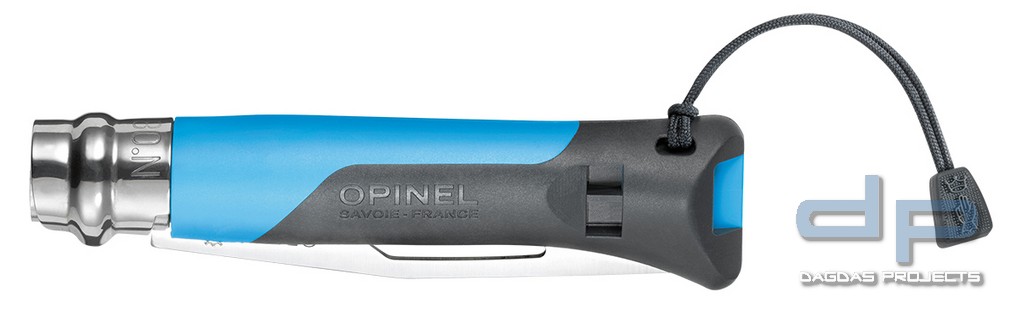 OPINEL TASCHENMESSER NO.8 OUTDOOR ROSTFREI in Grün und Blau