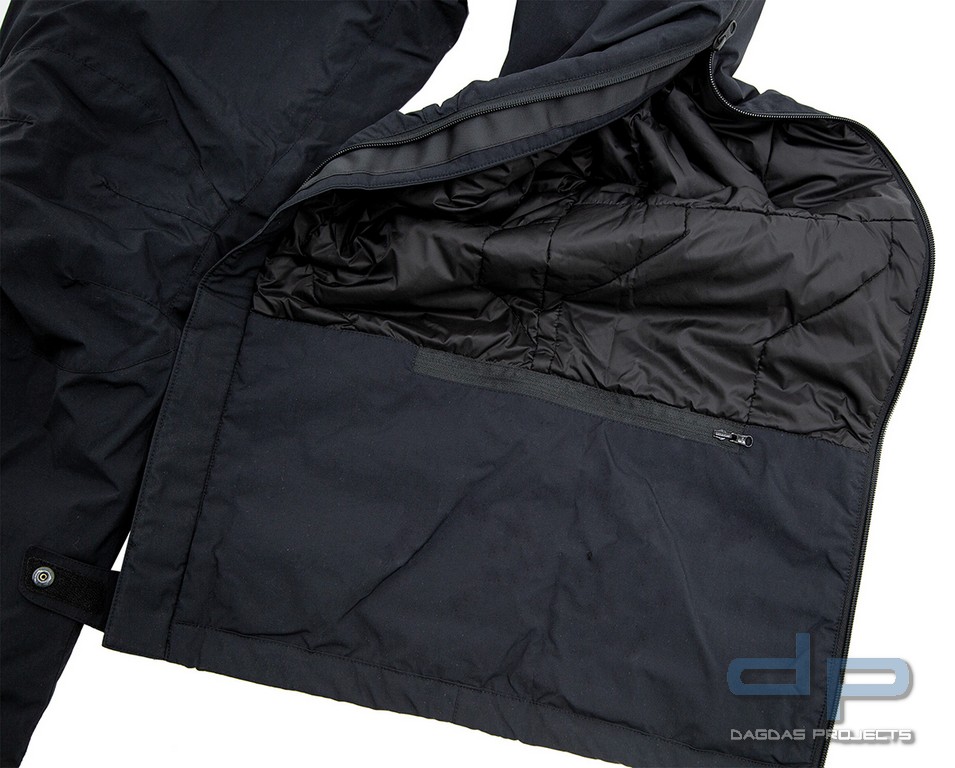 CARINTHIA G-LOFT WINDBREAKER TROUSERS in Schwarz und Oliv