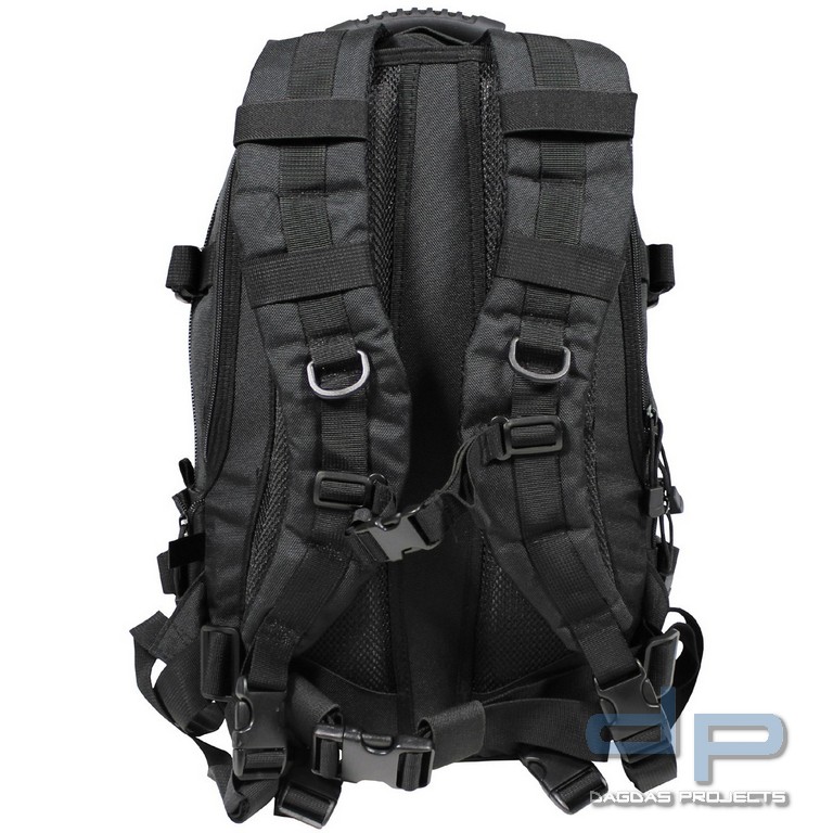 Rucksack, "Aktion", schwarz
