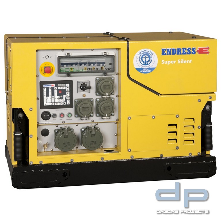 Endress Stromerzeuger DIN 14685-1 ESE 1408 DBG ES DIN SuperSilent
