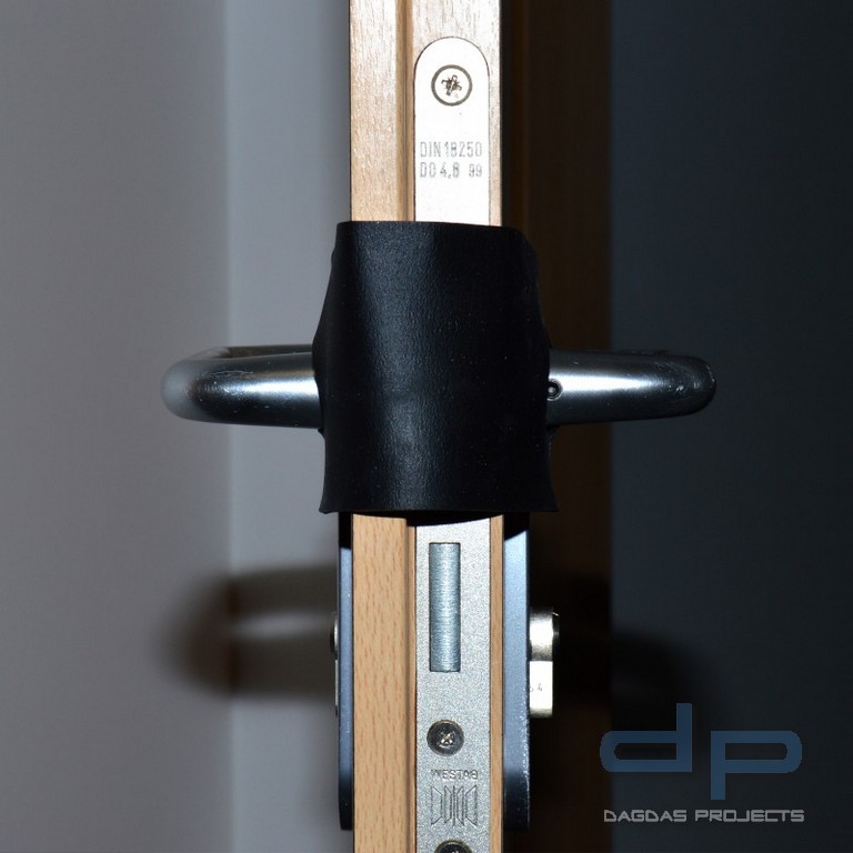 DoorJamm - flexibler Türblocker schwarz