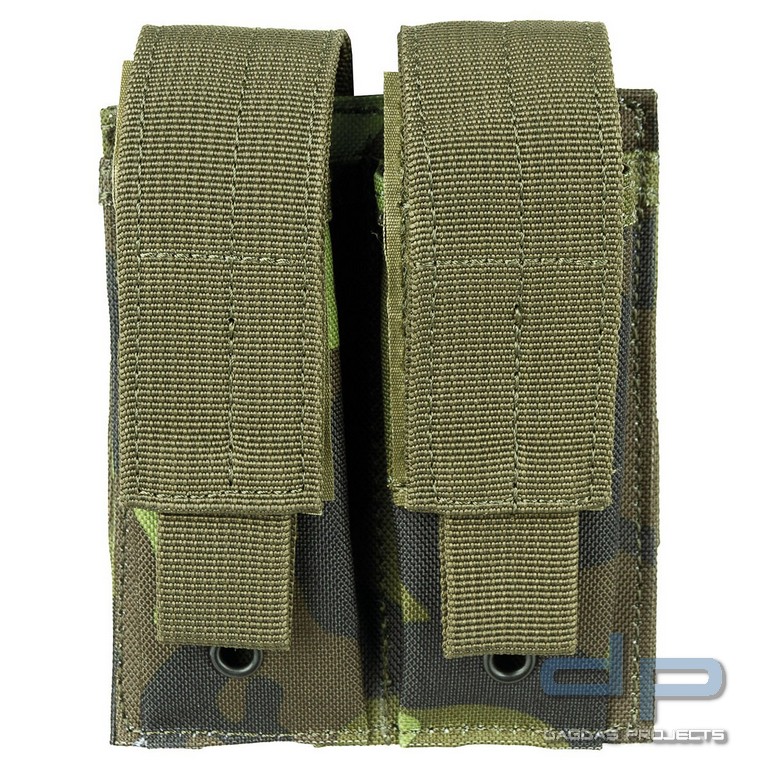 Magazintasche, 2-fach, klein, "MOLLE", M 95 CZ tarn