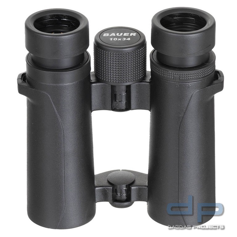 BAUER Fernglas, Outdoor SL, 10 x 34, wasserdicht, schwarz